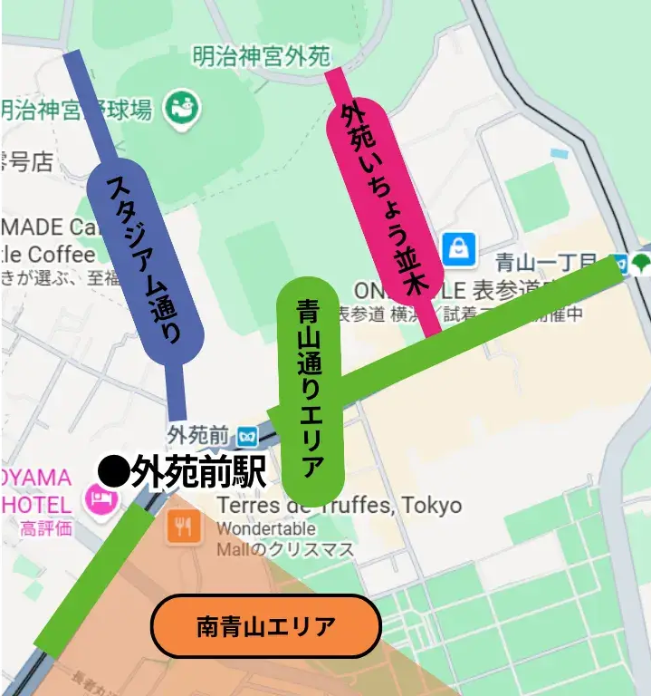 東京で飲食店開業】外苑前駅（東京メトロ銀座線）の出店メリット・客層